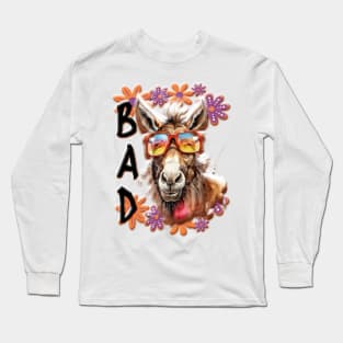 Bad Ass - Donkey pun Long Sleeve T-Shirt